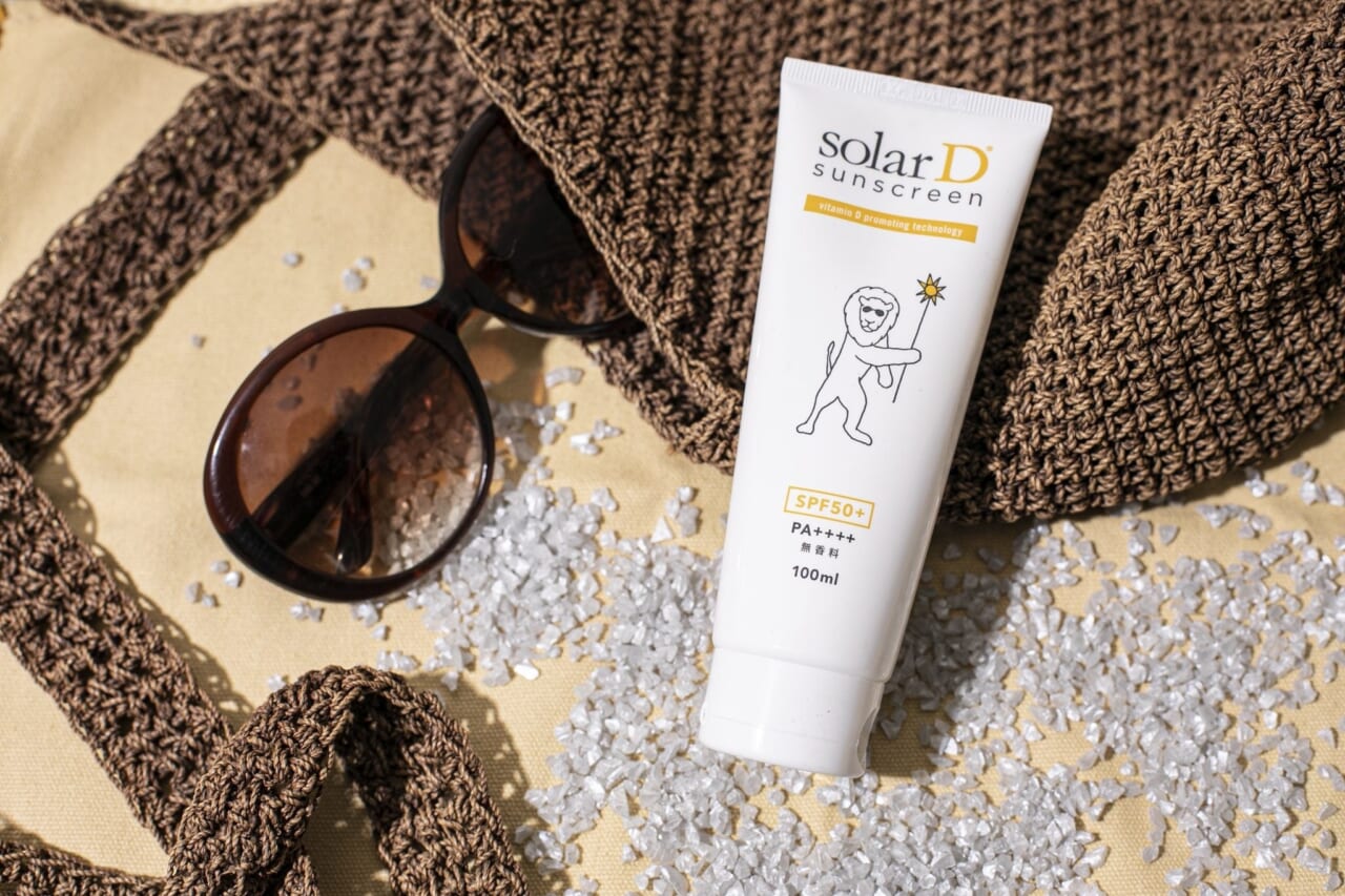 世界特許取得の日焼け止め『Solar D Sunscreen』