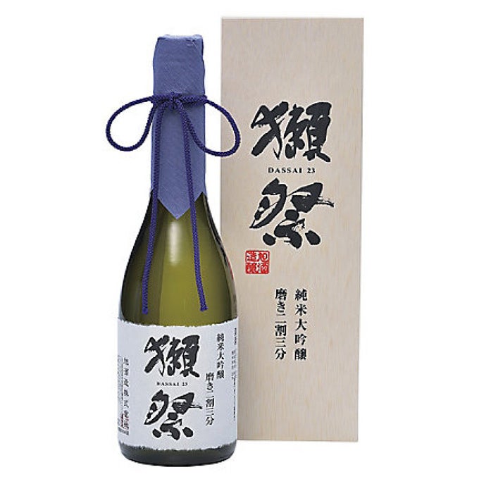 ＜旭酒造＞ 獺祭 純米大吟醸 磨き二割三分 木箱入り 5,830円 (720ml)