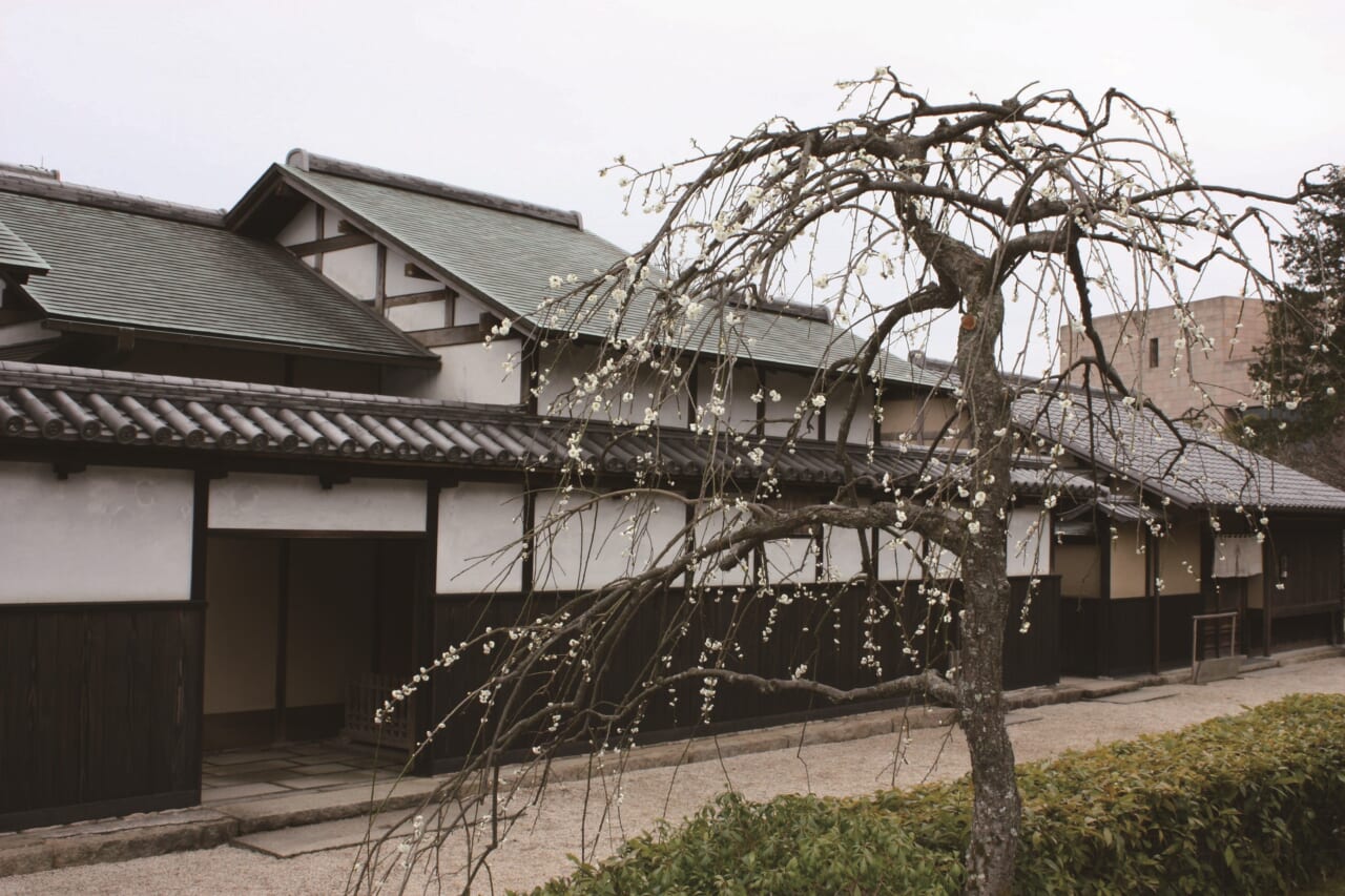 尾形光琳が晩年を過ごした光琳屋敷（復元）