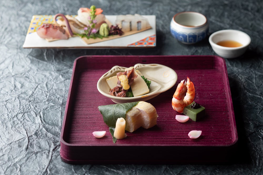 画像：和食「浮橋」の京都フェア会席 京舞華 料理イメージ