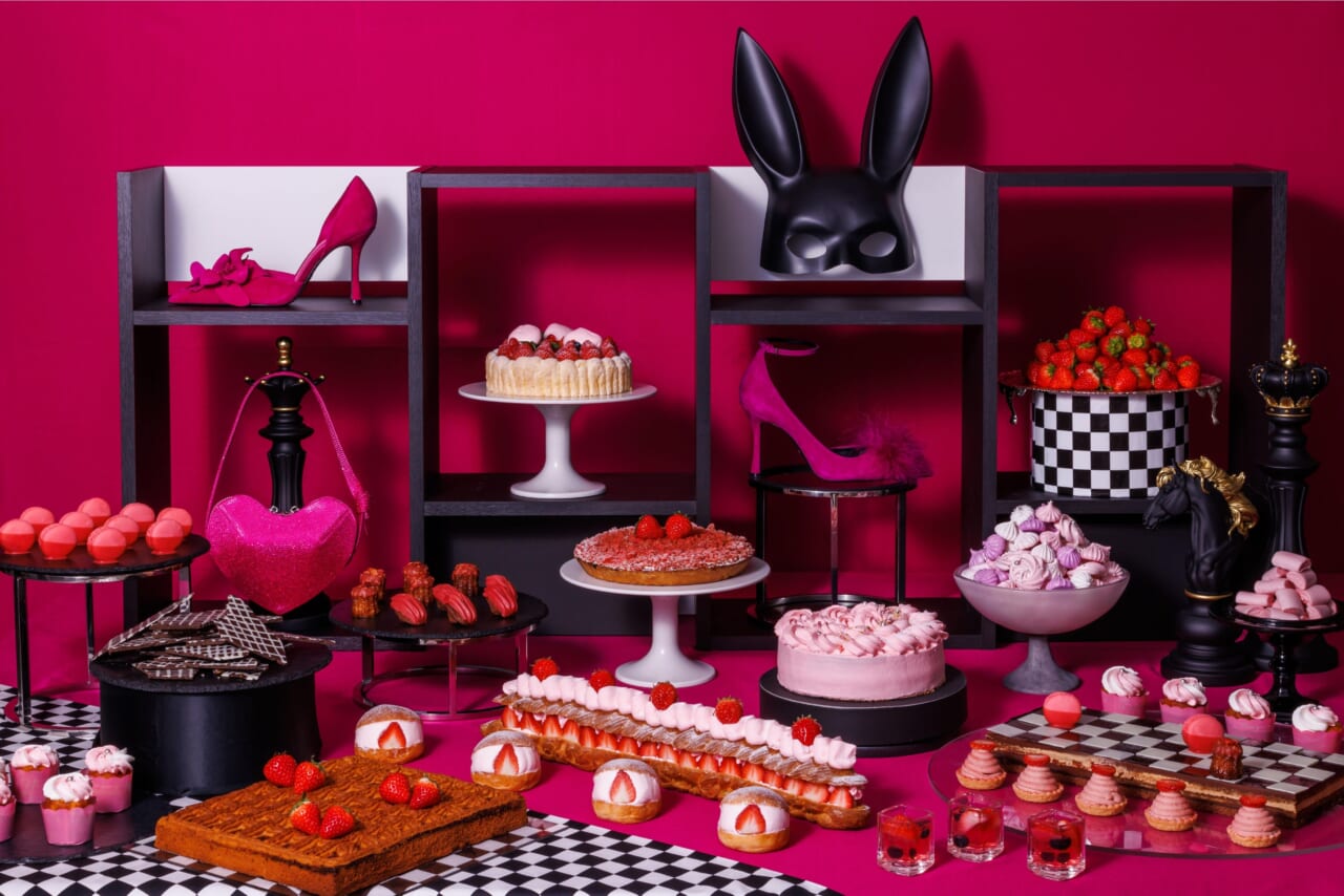 「CRUSH ON PINK」ストロベリースイーツビュッフェ