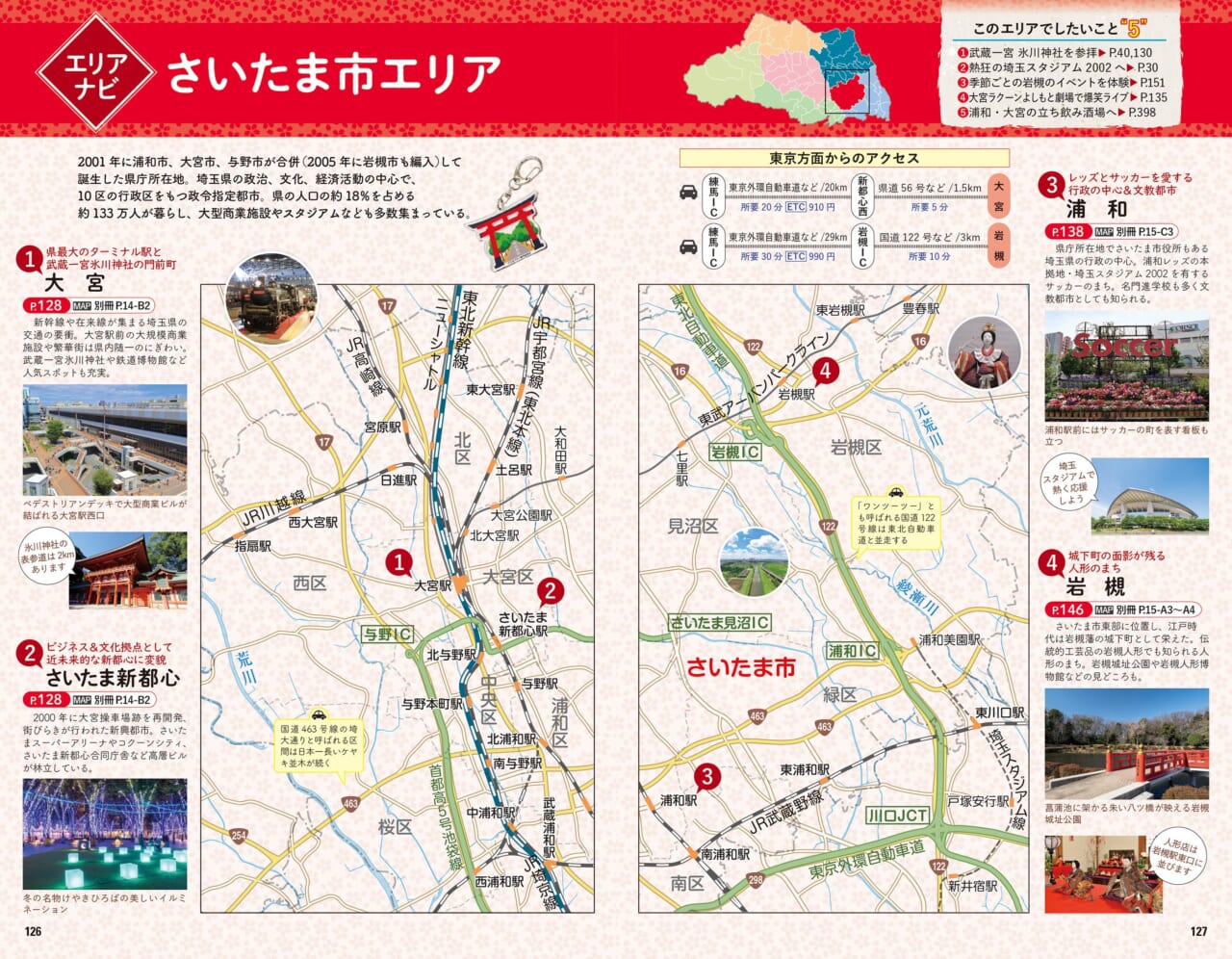 埼玉県を7エリアに分けて、押さえておきたい概要を解説するエリアナビ
