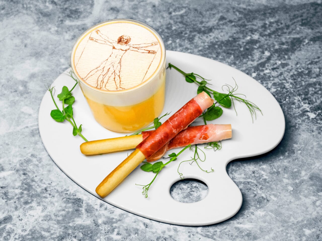 レオナルド・ダ・ヴィンチの名作「最後の晩餐」をモチーフにした『サパー（Supper）』