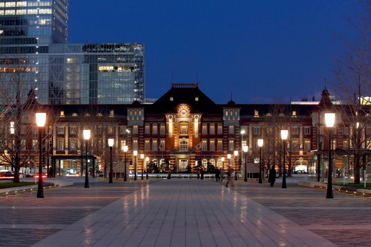 東京ステーションホテルが位置する東京駅丸の内駅舎 イメージ