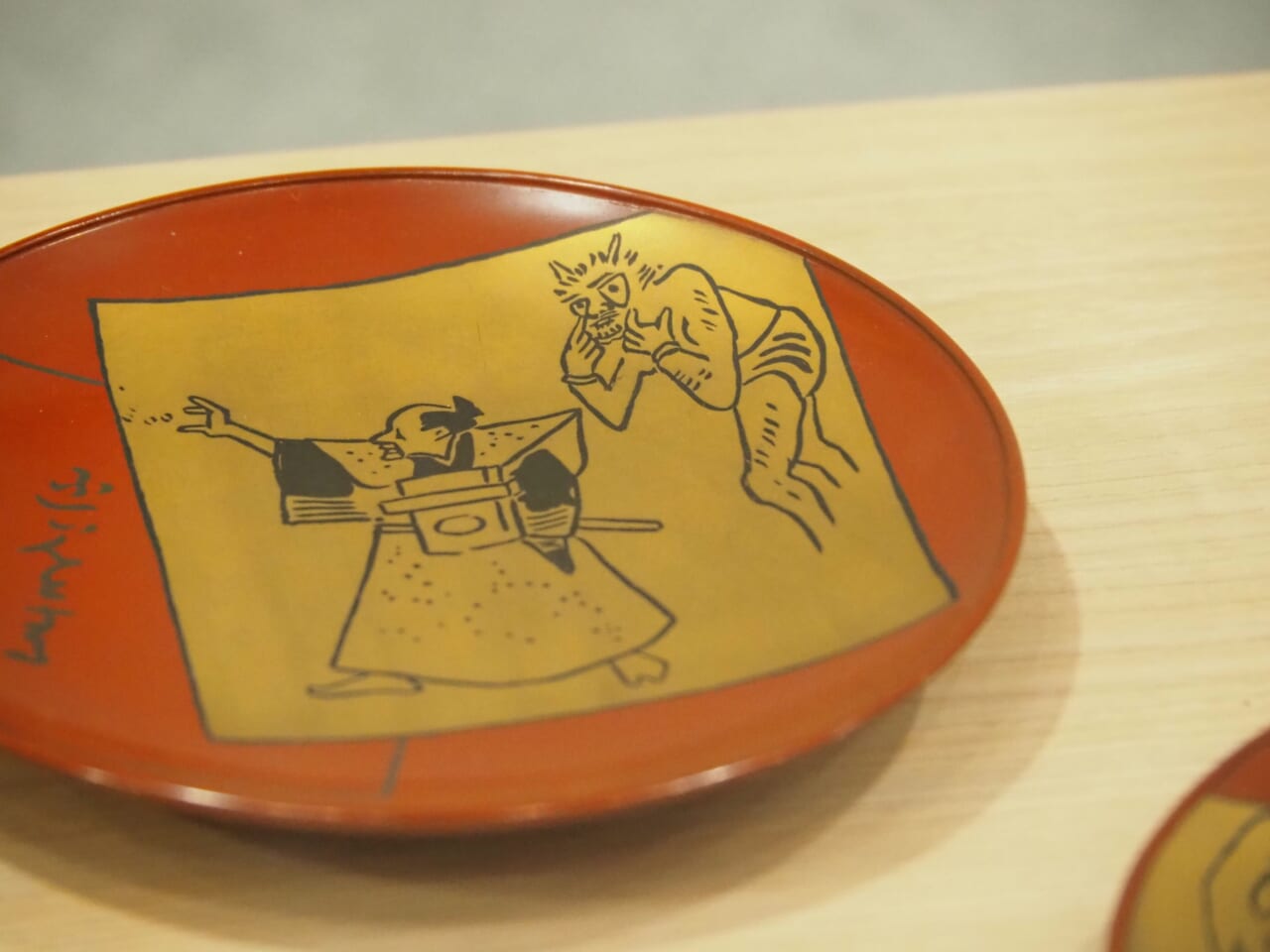 浅井忠図案／杉林古香製作、菓子皿 1902-1913