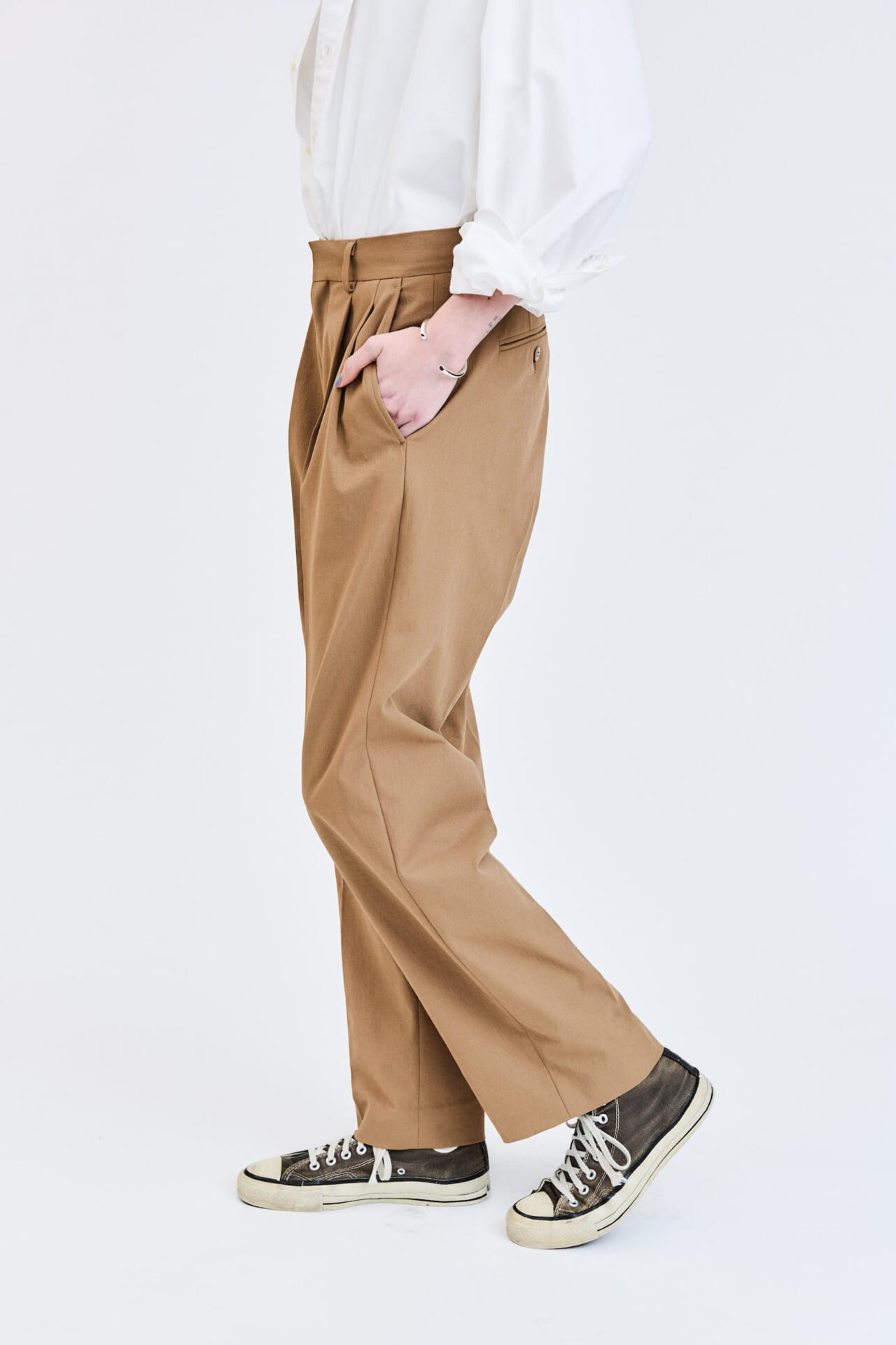 残反生地を使用した定番のCHRYSLER PANTS ￥20,900-(税込)  【サイズ展開】PETIT,32,34,36