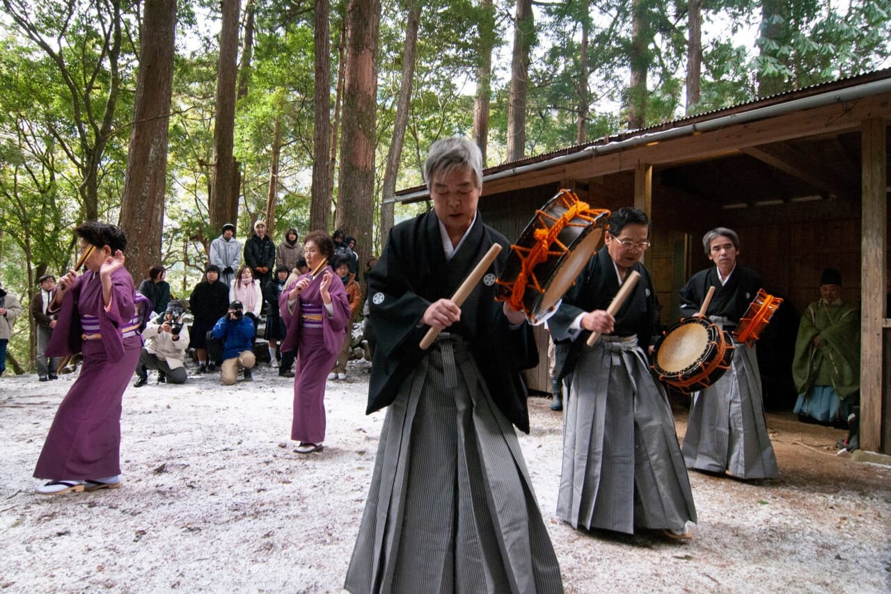 平成20年1月25日　篠原天満神社奉納（撮影：野本暉房）